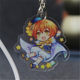 Anime Cosplay LoveLive! school idol project Kotori Tojo Rin Maki Nico Acrylic Keychain Keyring Halloween Cartoon Keychain Gift