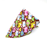 10pcs Pet Puppy Dog Scarf Bandanas Adjustable Dog Bow Ties Dog Grooming Bandannas Dog Accessories Pet Supplies S/M