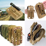 Best selling fashion sports travel bag outdoor camping belt bag military tactical bag coin purse belt bag