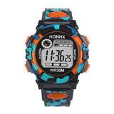 2020 Waterproof Children Watch Kids Child Boy Girl Multifunction Waterproof Sports Electronic Watch Watches Select Gift for kid