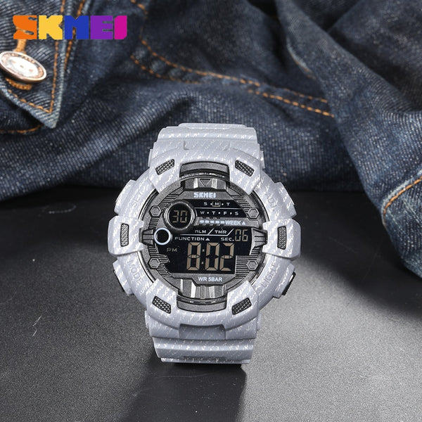 2020 SKMEI Waterproof Luminous Digital Watch Outdoor Military Cowboy Sports Men Wristwatch Relogio Masculino reloj hombre 1472