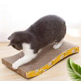 Corrugated Paper Cat Scratch Board Catnip Cat Scratching Pad Pet Cat Toys Pet Supplies