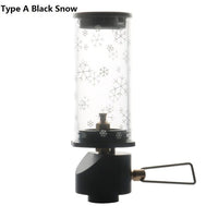 Camping Gas Lantern Outdoor Hiking Snow Candle Tent Light Portable Camping Tent Night for Hiking Picnic Travel Emergencies