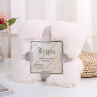 New Super Soft Shaggy Fur Blanket Ultra Plush Decorative Blanket 130*160cm/160*200cm Winter Blankets For Bed Sofa Blanket