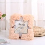 New Super Soft Shaggy Fur Blanket Ultra Plush Decorative Blanket 130*160cm/160*200cm Winter Blankets For Bed Sofa Blanket