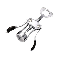 Professional Zinc Alloy Wine Bottle Opener Portable Handle Pressure Corkscrew Red Wine Opener For Kitchen Bar Tool