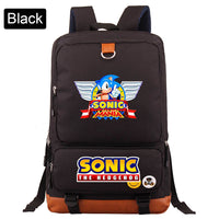 Anime Sonic The Hedgehog Sonic Kid Backpack