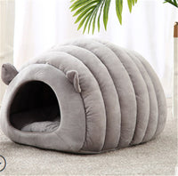 Sheep nest cat litter mat pet cat litter cat house cat bed semi-closed cat sleeping bag