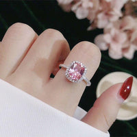 CC Rings For Women Bridal Wedding Anelli Trendy Jewelry Engagement Ring White Gold Color Anillos CC595