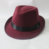 Autumn And Winter Wool Jazz Hat Korean Style Hip-Hop Men