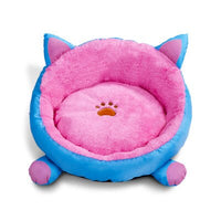 Pet Pure Cotton Cat Bed Cat House Winter Warm Soft Plus Velvet Cat Cushion Cat Bed Cute Round Cushion Dog House Pet Cat Supplies