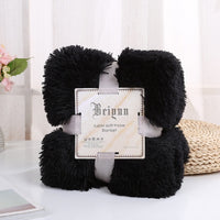 New Super Soft Shaggy Fur Blanket Ultra Plush Decorative Blanket 130*160cm/160*200cm Winter Blankets For Bed Sofa Blanket