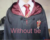 Robe Slytherin Ravenclaw Hufflepuff Cosplay Costume Kids Adult Robe cloak 4 styles Halloween Gift Harris costume