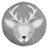 Baby Play Mat Pad Cotton Newborn Infant Crawling Blanket Animal Playmat Round Carpet Floor Rug Kids Children Room Nordic Decor