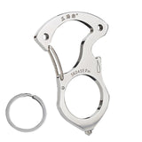 Outdoor Multi-tool Key Chain Ring Camping Survival Tool Carabiner Glass Breaker Camping Equipment Outdoor Tools