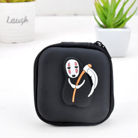 025 lovely earphone collection bag manufacturer cartoon zero wallet data line earphone line receiving package custom LOGO