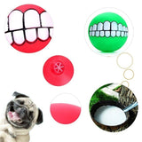 Benepaw Funny Teeth Sound Ball For Dogs Squeaker Nontoixc Indestructible Soft Pet Toys Dog Play Puppy Chew Training Supplies