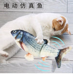 30CM Electronic Pet Cat Toy Electric USB Charging Simulation Fish Toys for Dog Cat Chewing Playing Biting Supplies Dropshiping