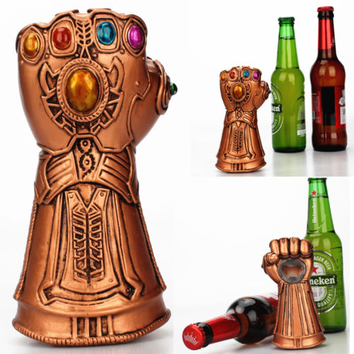 Infinity Thanos Gauntlet Glove Beer Bottle Opener Soda Glass Caps Remover Kit