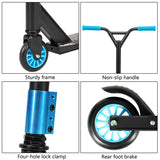 Pro Scooter for Teens and Adults, Freestyle Trick Scooter Blue