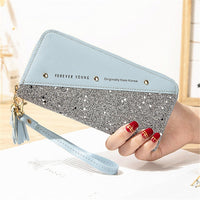 Women Wallet Long Creative Female Card Holder PU Wallet Coin Purses Girls Leather Wallet New Fashion Envelope