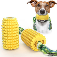 Pet Cat Dog Toys Biting Corn Molar Stick Resistant Toothbrush With Rope Playing Chasing Chewing Pet Product Accessories Supplies