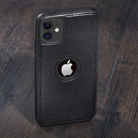 Solid Color PU Leather Phone Case For iPhone 12Pro 11 12 Pro Max XR XS Max X 7 8 6 Plus 12Mini 11Pro Max 11 Slim Soft Back Cover