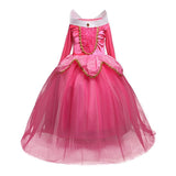 Girls Princess Dresses for 4-10T Children Kids Halloween Cosplay Costume Role-play Clothing Dress