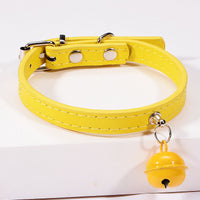 Pet cat cat color bell dog traction collar