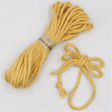 DIY Cat Scratching Sisal Rope Cat Tree Cat Climbing Frame Replacement Rope Making Desk Legs Binding Rope Cat Sharpen Claw 5mm