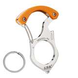 Outdoor Multi-tool Key Chain Ring Camping Survival Tool Carabiner Glass Breaker Camping Equipment Outdoor Tools