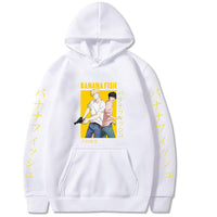 Anime Fleece Casual Pullover Hoodie Men