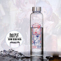 New 1Pc Chinese and Japanese Anime Series Glass Cup Cartoon Figure Stainless Steel Water Bottle Anime Around