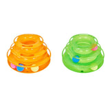 Cat Toy Tower Track Cat Turntable Cat Turntable Three-layer Pet Playtable cat toy  cat toys interactive cat tower