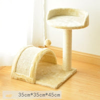 Cat climbing cat litter cat shelf