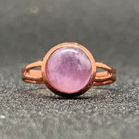 Momiji Natural Stone Open Ring for Women Handmade Bohemian Jewelry Gift Crystal Moonstone Tigereye Wedding Party Ring Adjustable