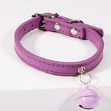 Pet cat cat color bell dog traction collar