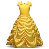 Girls Princess Dresses for 4-10T Children Kids Halloween Cosplay Costume Role-play Clothing Dress