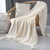 Nordic Sofa Blanket Office Nap Shawl Blanket Chunky Knit Blanket Leisure Air Conditioning Blankets for Beds Weighted Blanket Vs