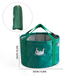 Camping Foot Bath Collapsible Bucket Multi-Use Portable Basin for Soaking Feet Travelling Camping Indoor Outdoor Equipment