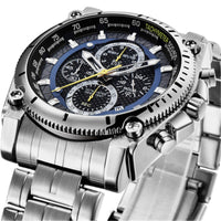 Ben Nevis 2020 Men's Silver Stainless Steel Quartz Watches Steel Watch For Men Waterproof Business Clock Relogios Masculinos