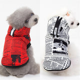 Warm Dog Coat Winter Dog Clothes French Bulldog Pug Chihuahua Pet Puppy Clothes Small Dog Jacket Clothing For Dog Cat Down Coats