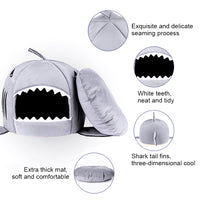 Cat's Shark Bed House Sweet Basket Dog Toys Hamster Cage Cave Accessories Pet Products Supplies