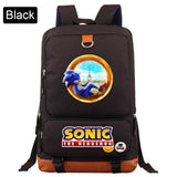 Anime Sonic The Hedgehog Sonic Kid Backpack