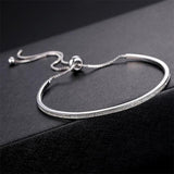 2021 New Fashion Luxury 925 Sterling Silver Tennis women's Bracelets Bangle For Women Christmas Gift Jewelry