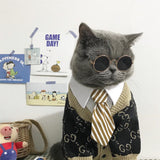 [MPK Store] Cat Toy Cat Costume Clip Tie for Cats and Dogs, Cat Collar