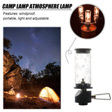 Camping Gas Lantern Outdoor Hiking Snow Candle Tent Light Portable Camping Tent Night for Hiking Picnic Travel Emergencies