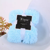 New Super Soft Shaggy Fur Blanket Ultra Plush Decorative Blanket 130*160cm/160*200cm Winter Blankets For Bed Sofa Blanket