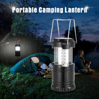 Lixada Camping Light 120 Lumens 16 LEDs Outdoor Waterproof  Solar Rechargeable Hand Crank Camping Lamp Solar Hiking Camping Ligh