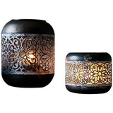 Home Antique Candlestick Tea Set Christmas Candle Holders Iron Candlelight Wedding Decoration Dinner Desk Table Lamp 9483823